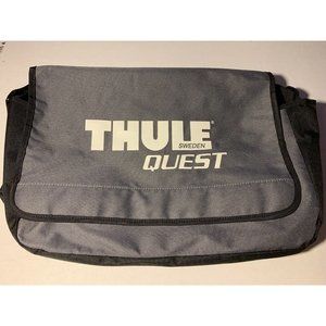 Thule Quest Sweden Shoulder Crossover Black Carrier Messenger Bag Gray Black Y2K